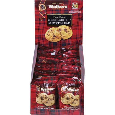 Office Snax COOKIES, CC, ROUND, WALKERS PK OFXW1537D